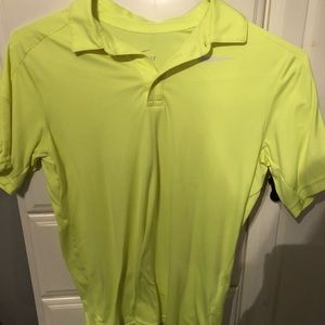 Nike Polo neon yellow